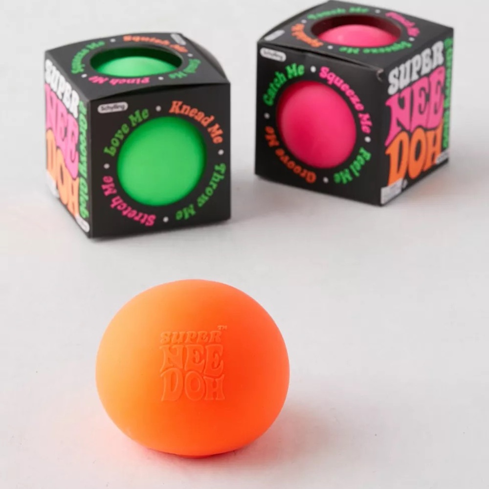 Schylling Super Nee Doh the groovy glob super size sensory stress relief ball
